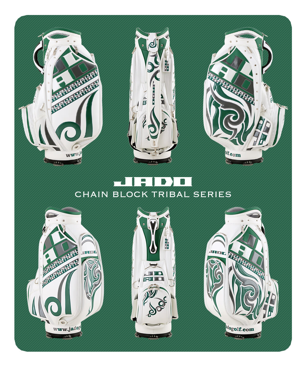 JADO Chain block Tribal series キャディバッグ