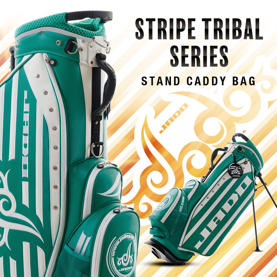 JADO ゴルフ スタンドキャディーバッグ Stripe Tribal seriesシリーズ 